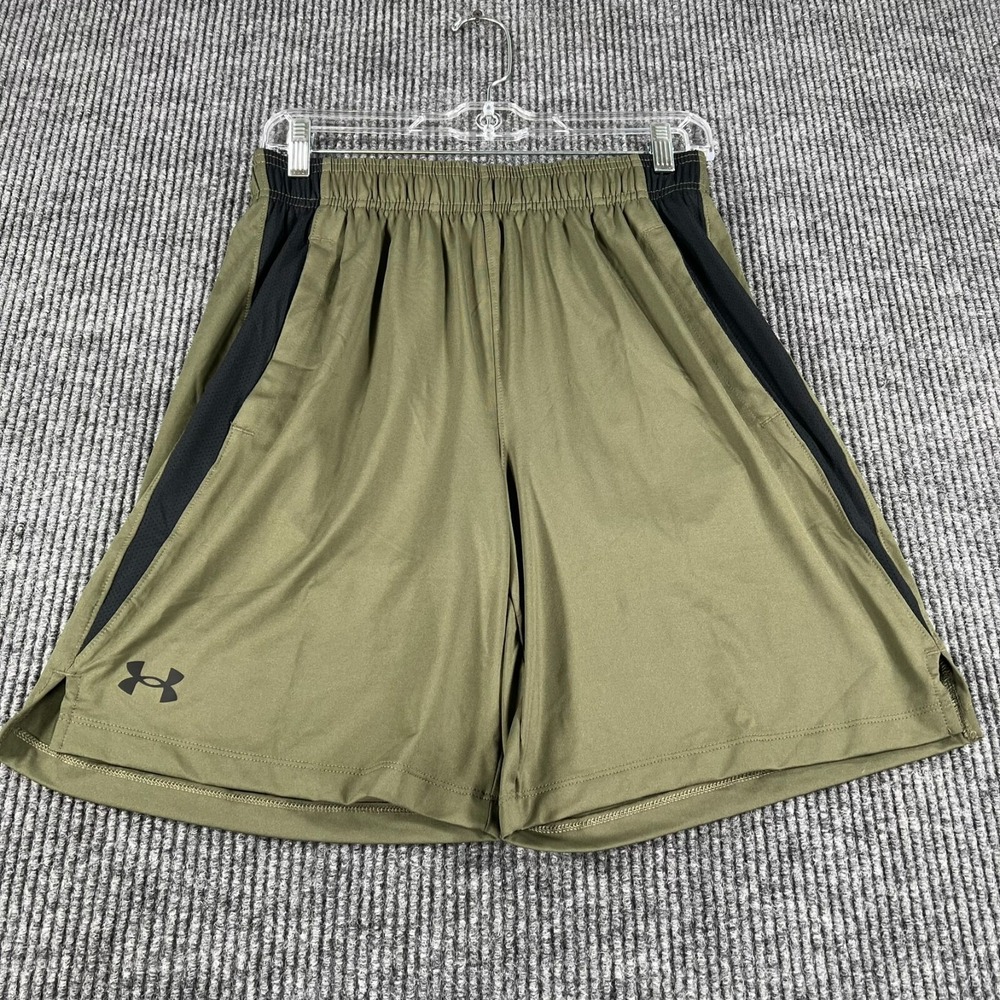 Under Armour Shorts Mens Small Green Active Workout Casual Gym Run Lift New